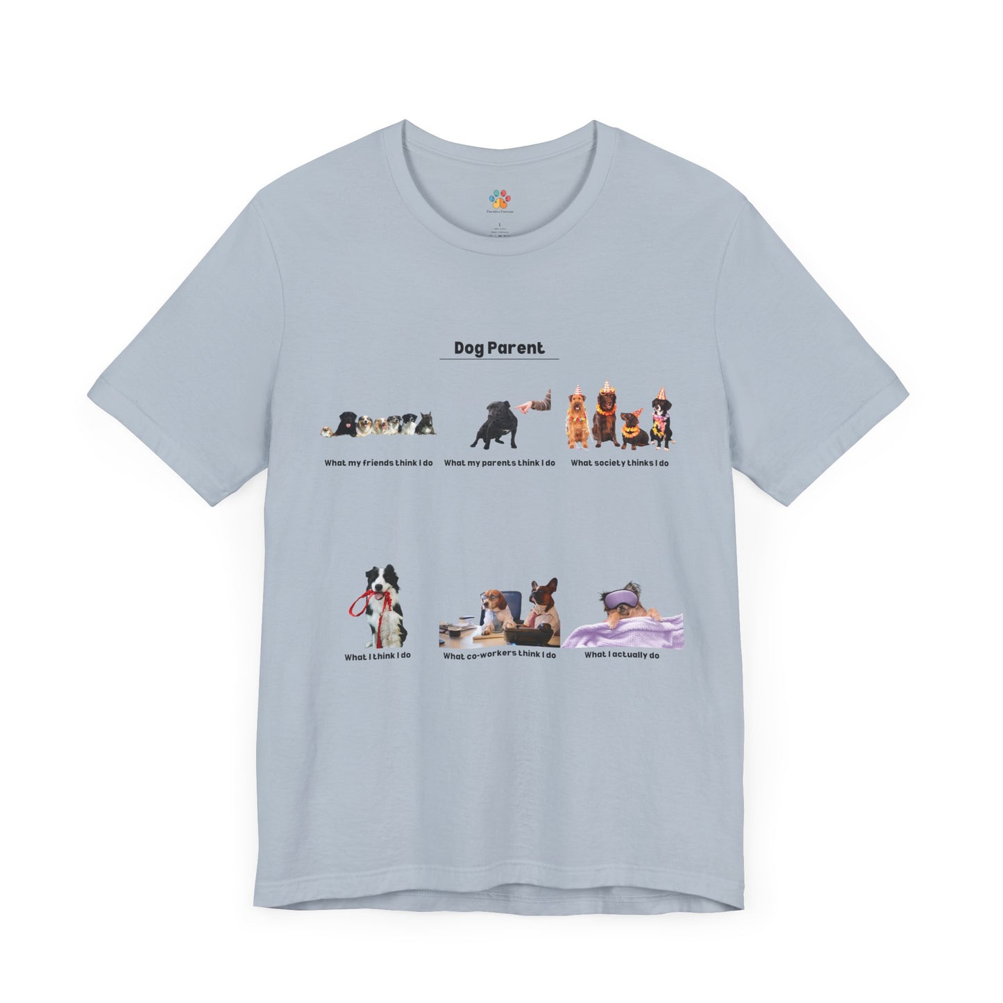 Funny Dog T-Shirt Meme - Color