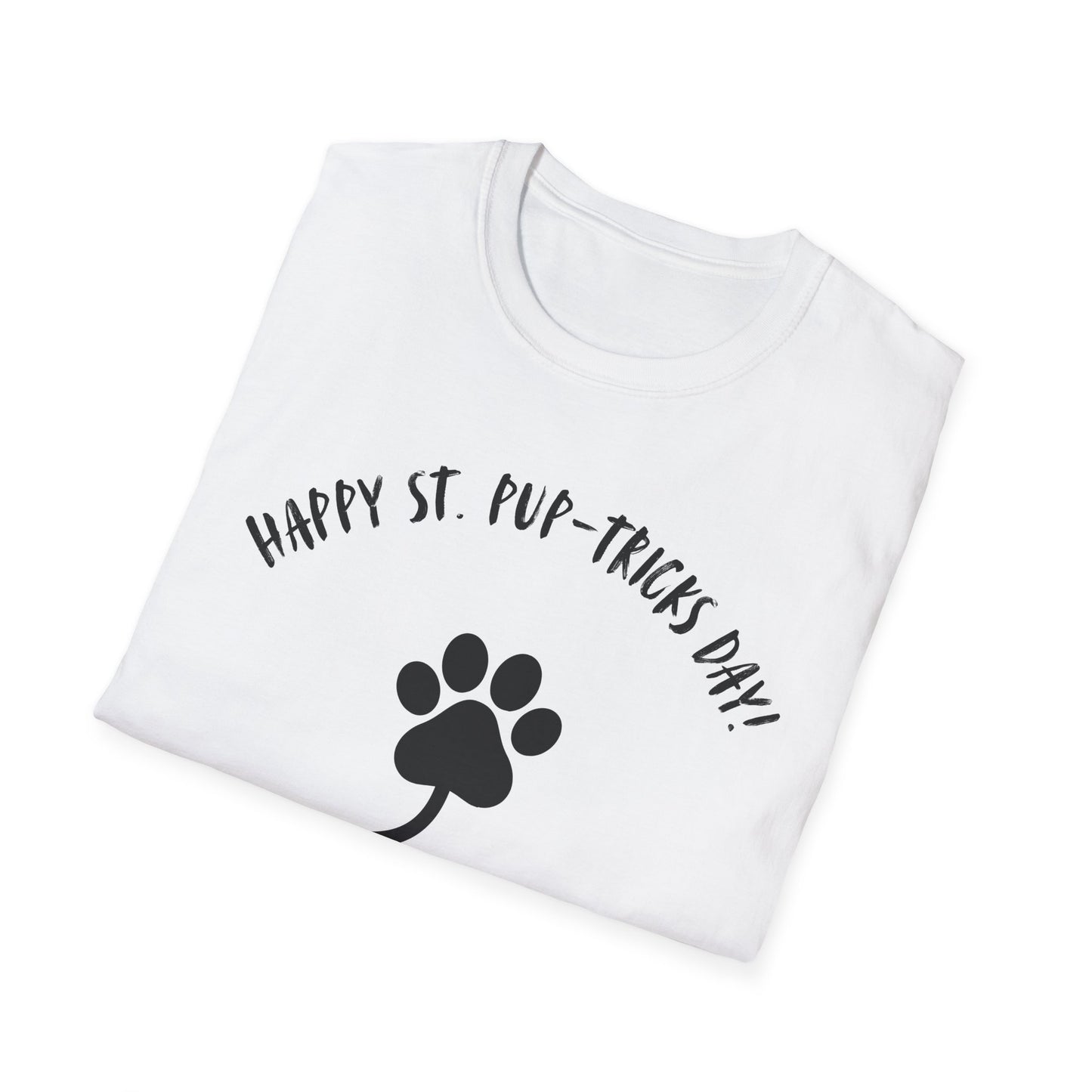 Happy St. Pup-Tricks Day T-Shirt for Dog Lovers