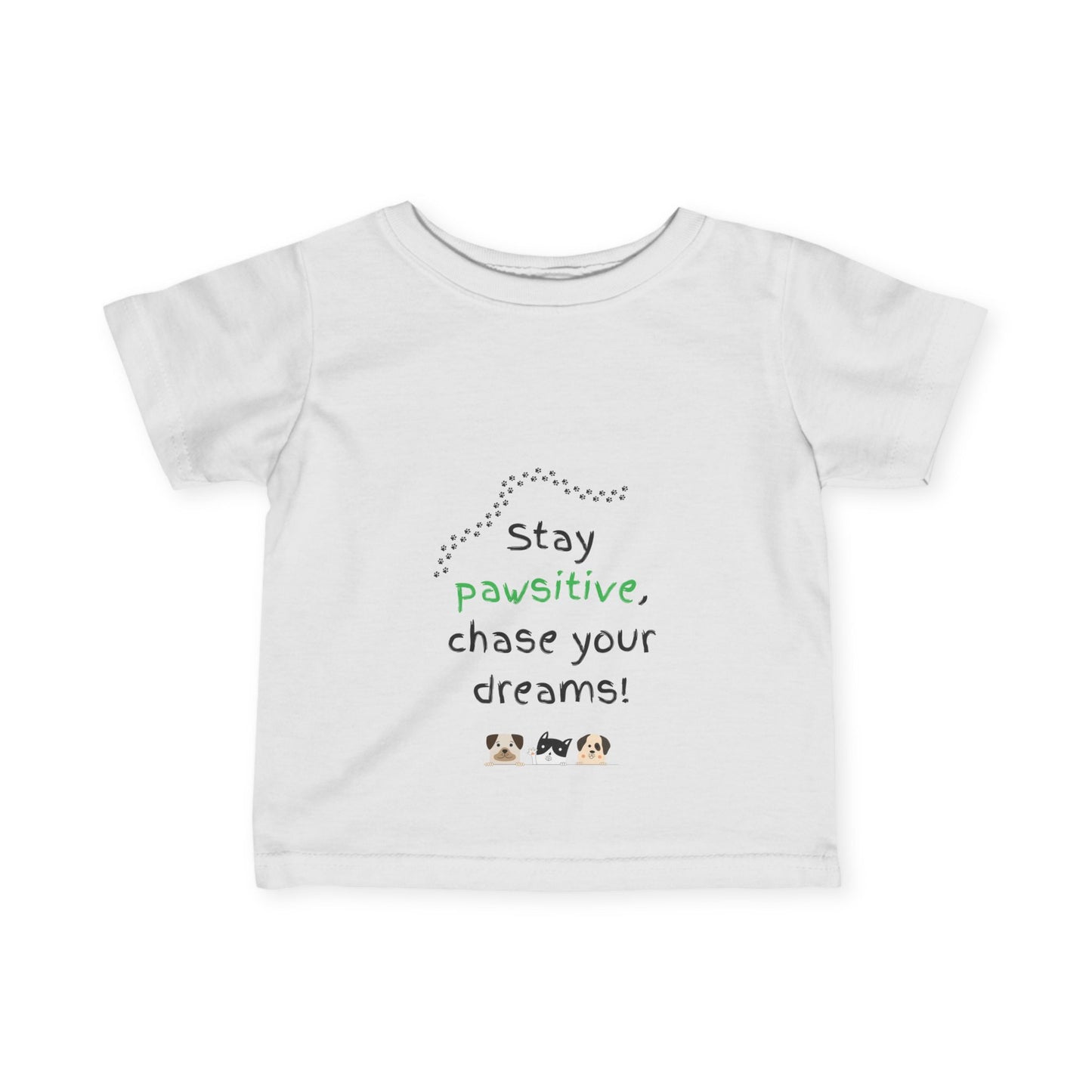 Kids Tee - Pawsitive Saying