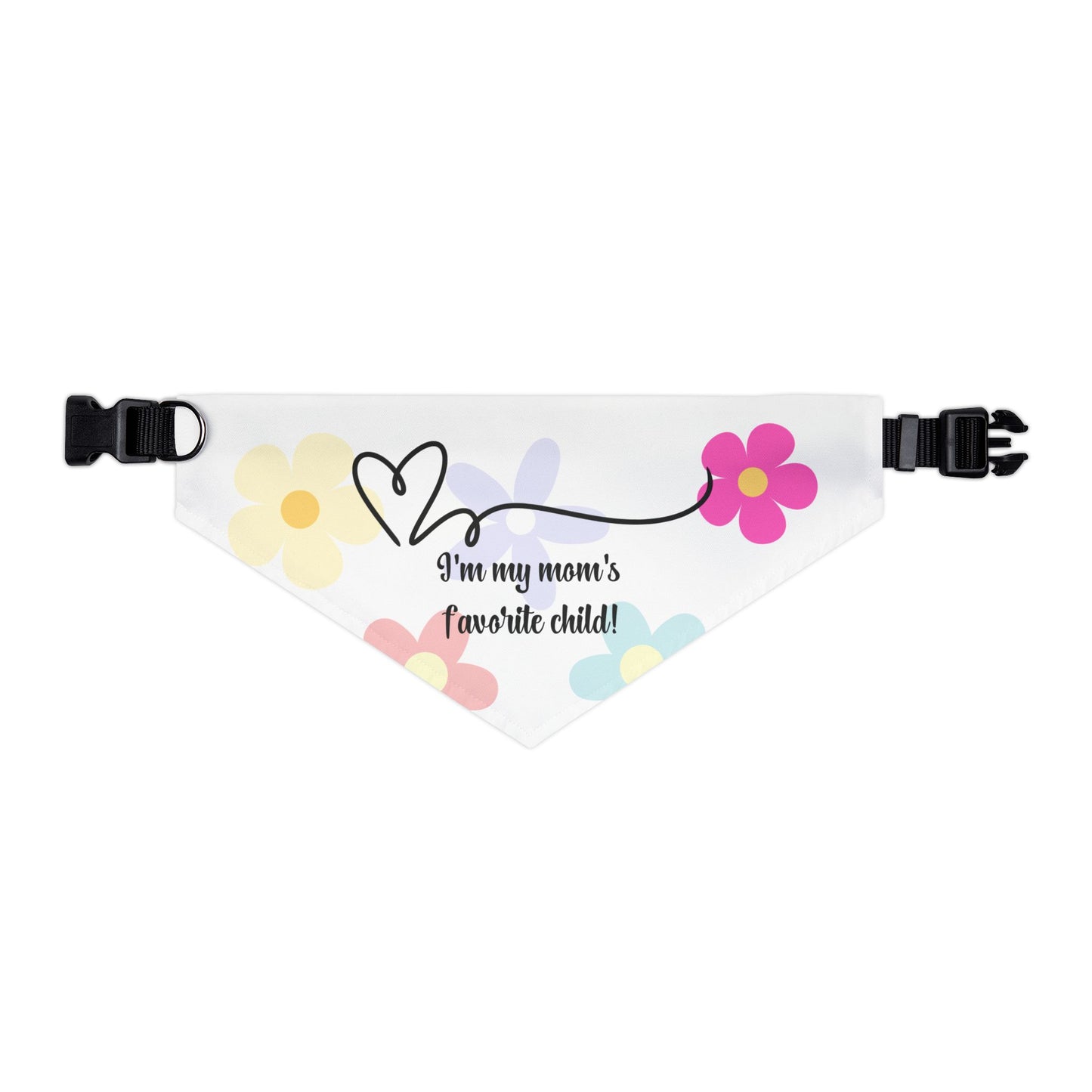 Flower Pet Bandana Collar