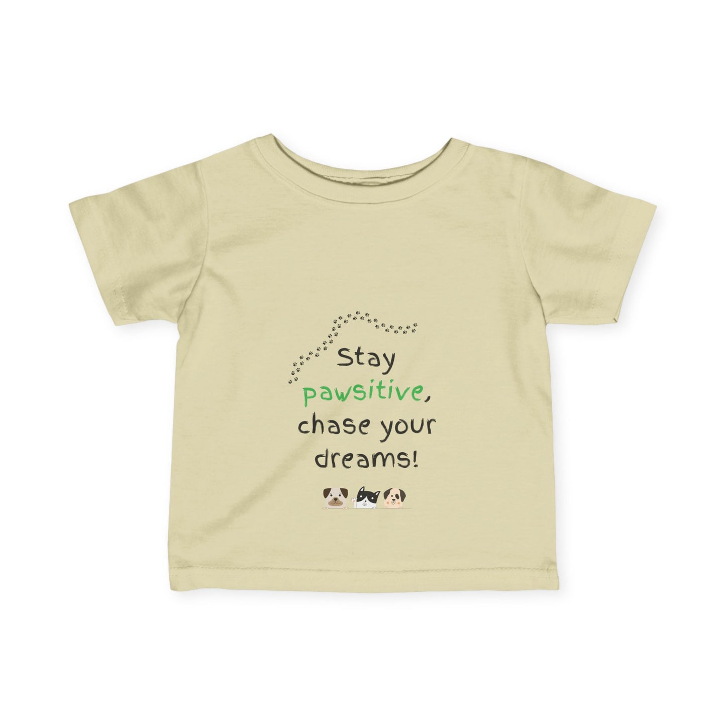 Kids Tee - Pawsitive Saying