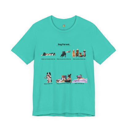 Funny Dog T-Shirt Meme - Color