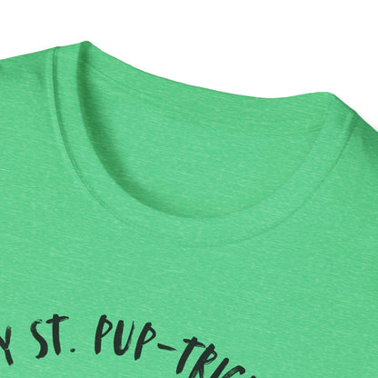 Happy St. Pup-Tricks Day T-Shirt for Dog Lovers