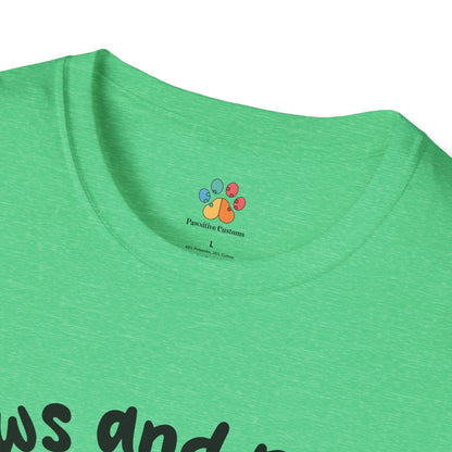 St. Patrick's Day Dog T-Shirt: Paws and Pints Shamrock Tee