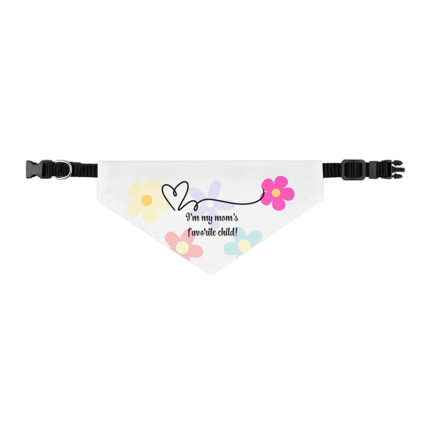 Flower Pet Bandana Collar