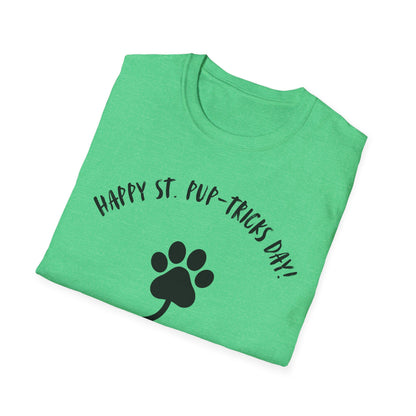 Happy St. Pup-Tricks Day T-Shirt for Dog Lovers