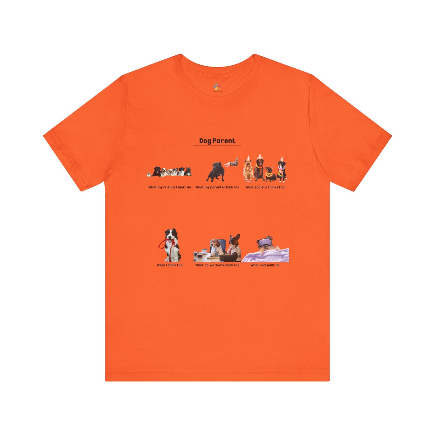 Funny Dog T-Shirt Meme - Color