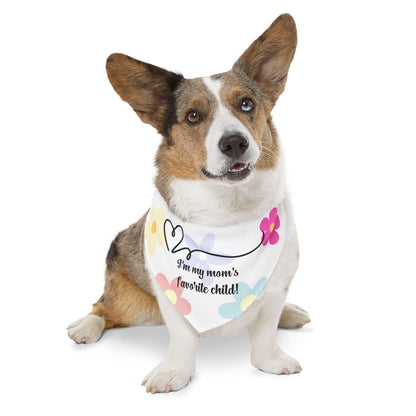 Flower Pet Bandana Collar