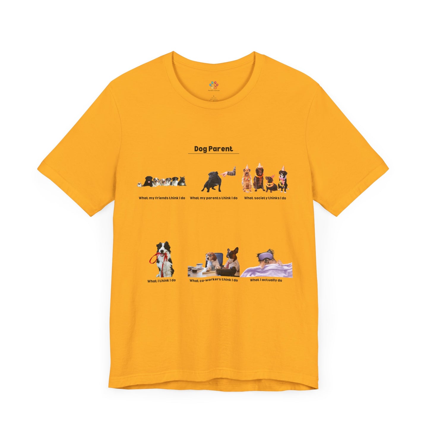 Funny Dog T-Shirt Meme - Color