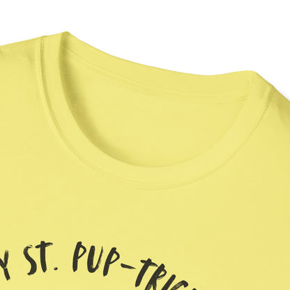 Happy St. Pup-Tricks Day T-Shirt for Dog Lovers