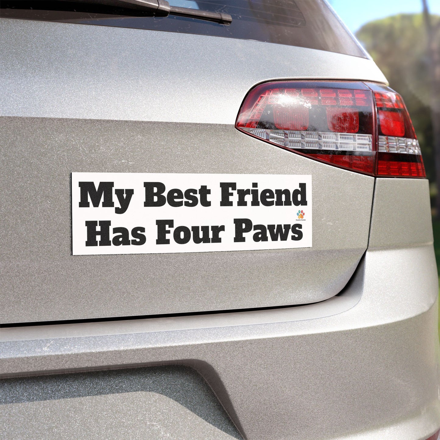 My Best Friend Has Four Paws - Car Magnets