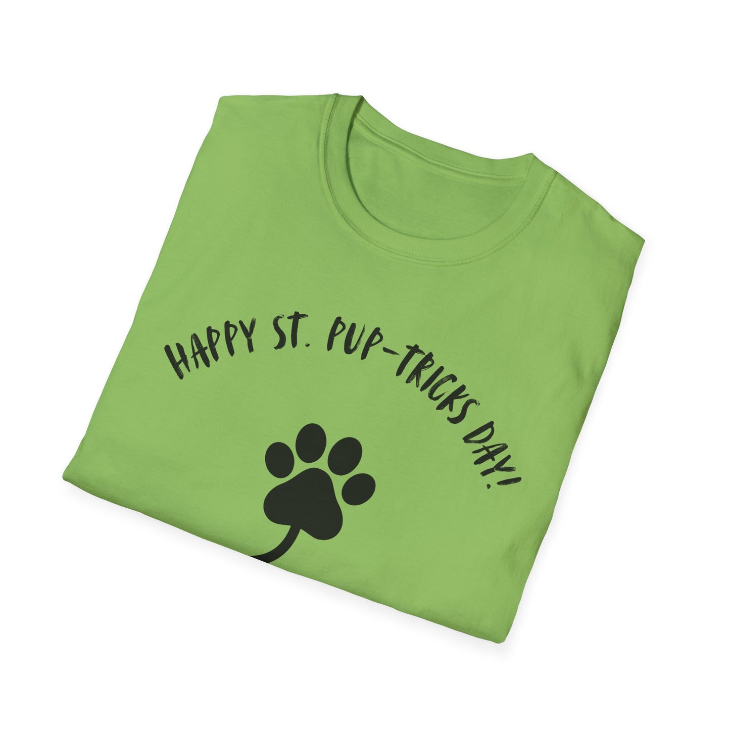 Happy St. Pup-Tricks Day T-Shirt for Dog Lovers