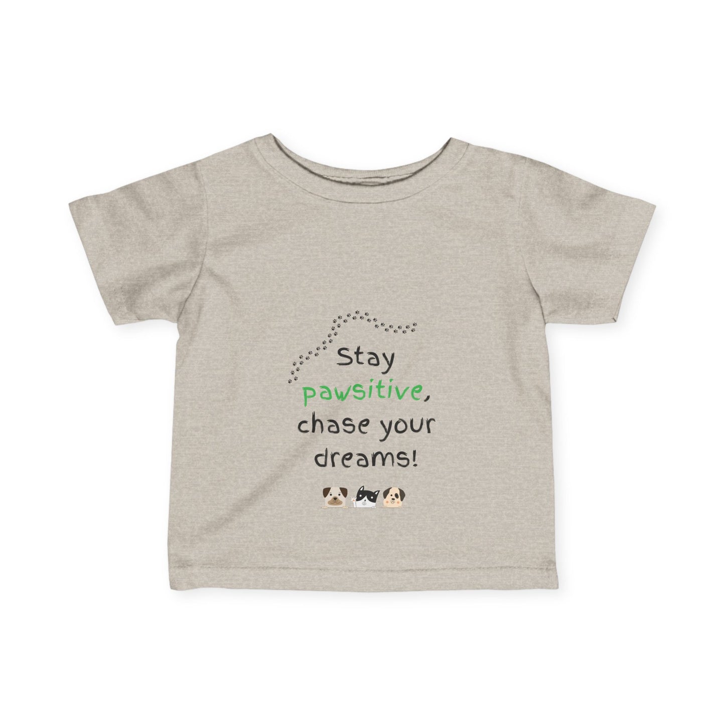 Kids Tee - Pawsitive Saying