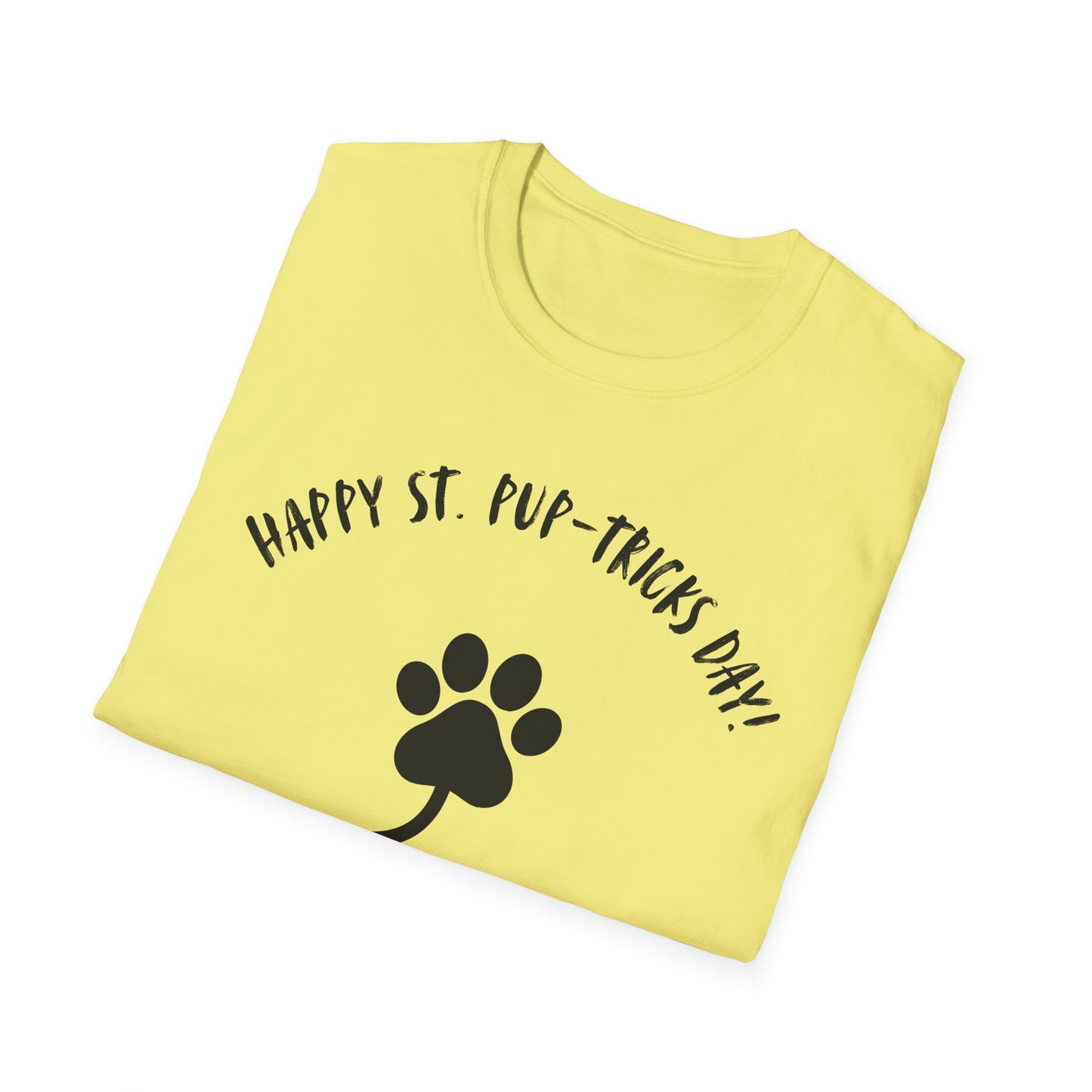 Happy St. Pup-Tricks Day T-Shirt for Dog Lovers