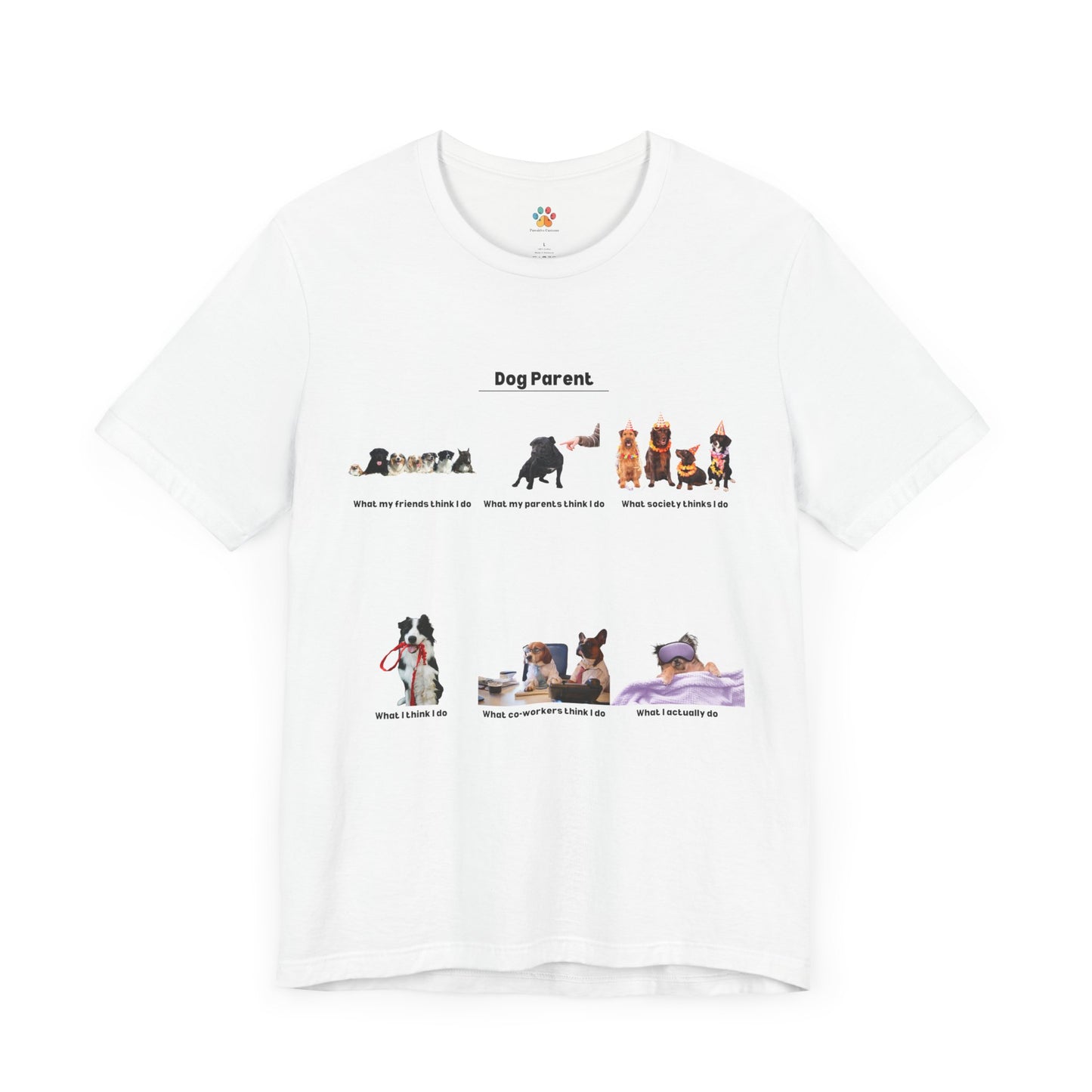 Funny Dog T-Shirt Meme - Color