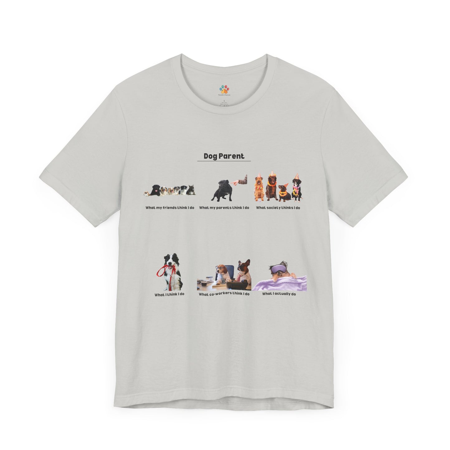 Funny Dog T-Shirt Meme - Color