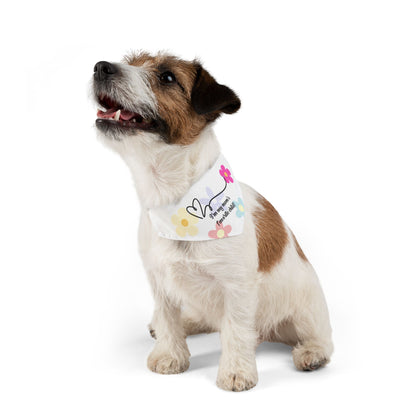 Flower Pet Bandana Collar