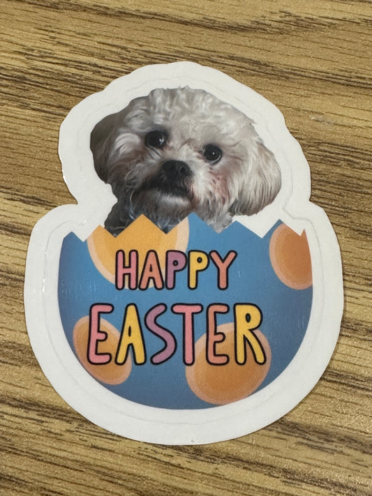 Gordito Easter Sticker